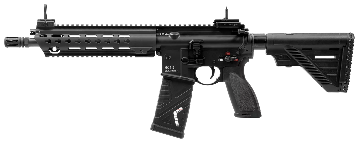 H&K HK416/417 純正グリップ HECKLER & KOCH ブラック HK - ミリタリー